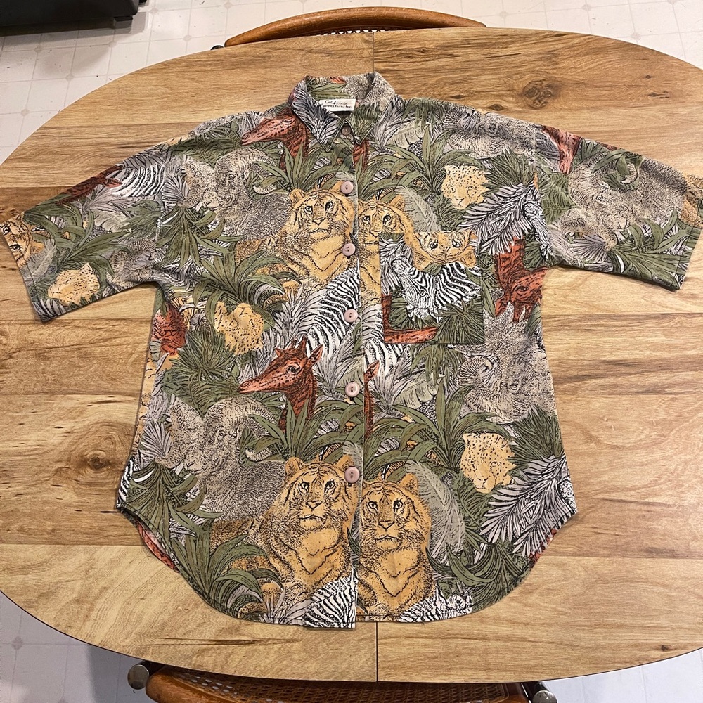 California Connections Inc Button Up Blouse